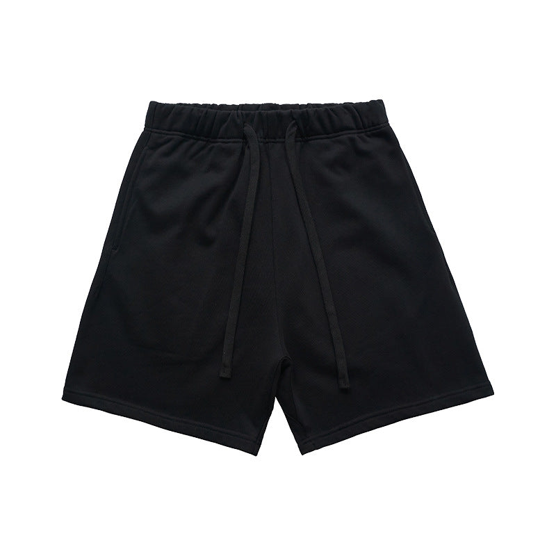 UNF 450g heavy old money wind silhouette terry Shorts