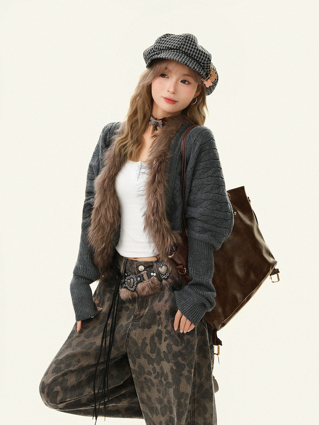 Mershier Vintage Sweater Sweater Cardigan Jacket