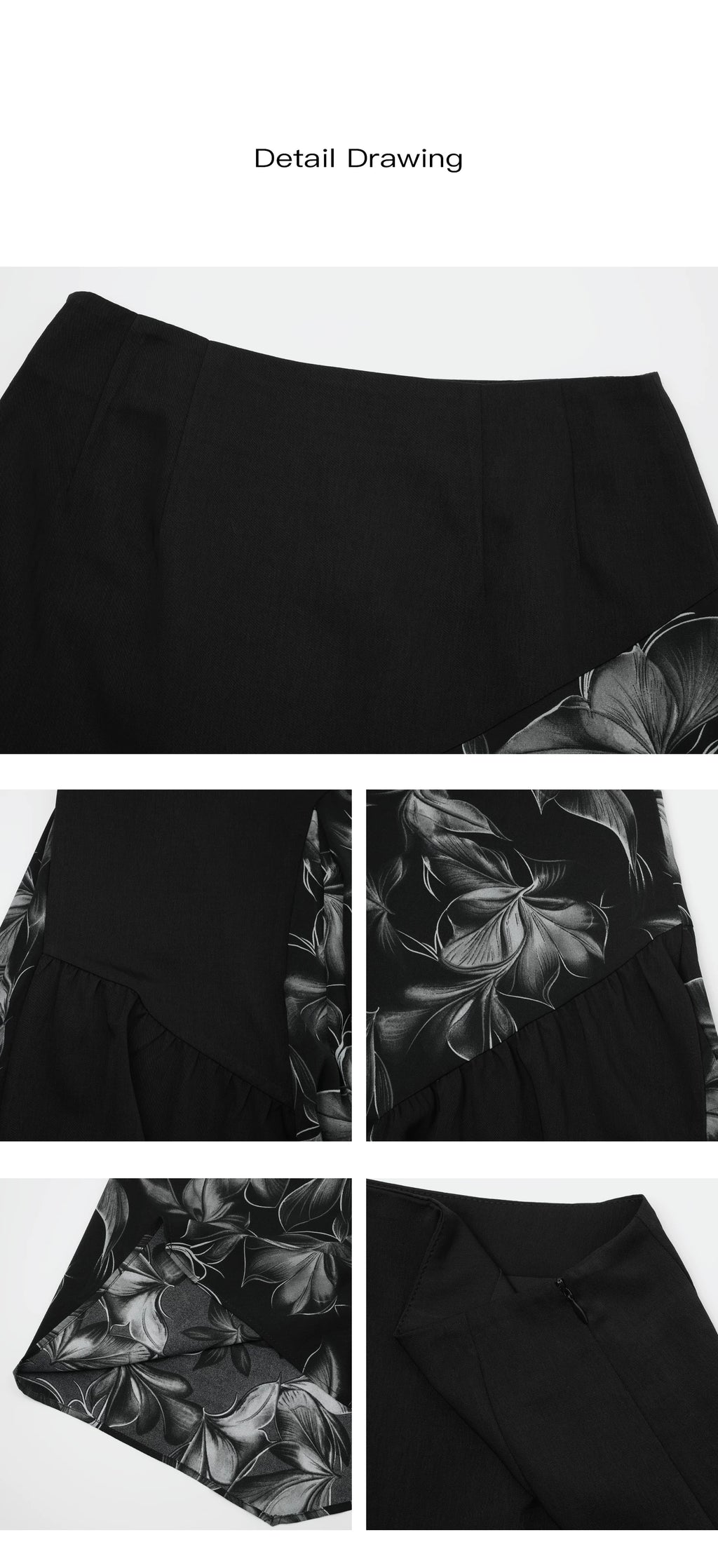 EIGHTHMONTH Mosaic Irregular Long Dress