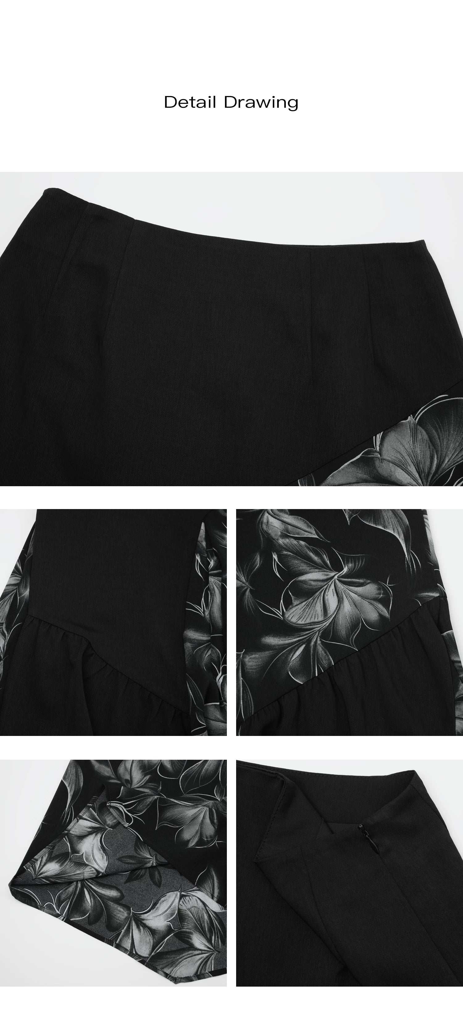 EIGHTHMONTH Mosaic Irregular Long Dress