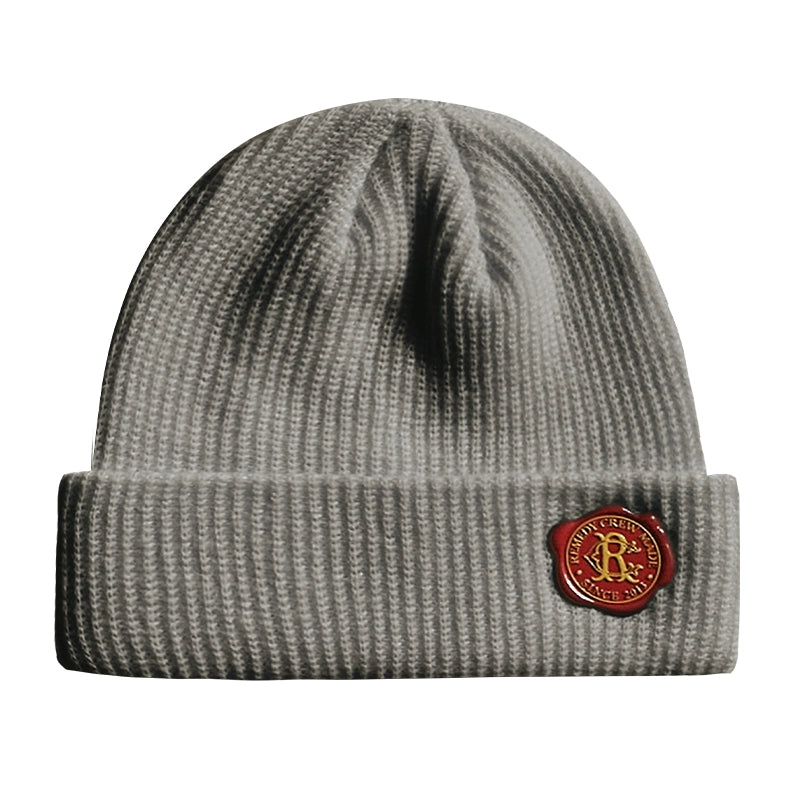 Remedy Badge Guochao wool hat