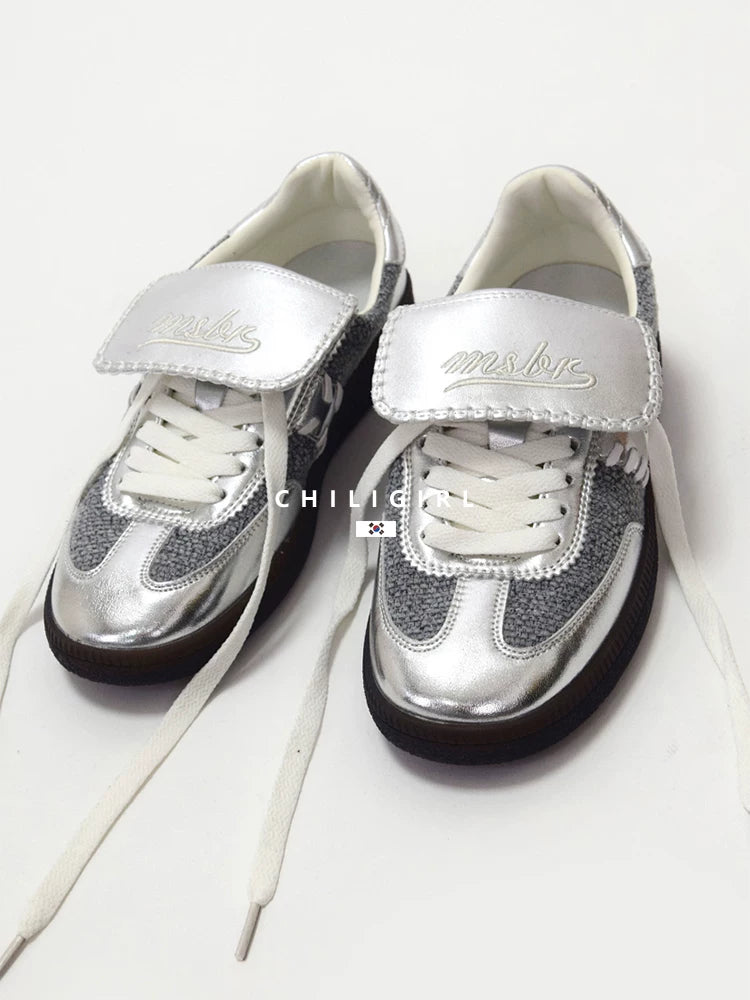 CHILIGIRL Retro Classic Niche Flat Baseplate Shoes