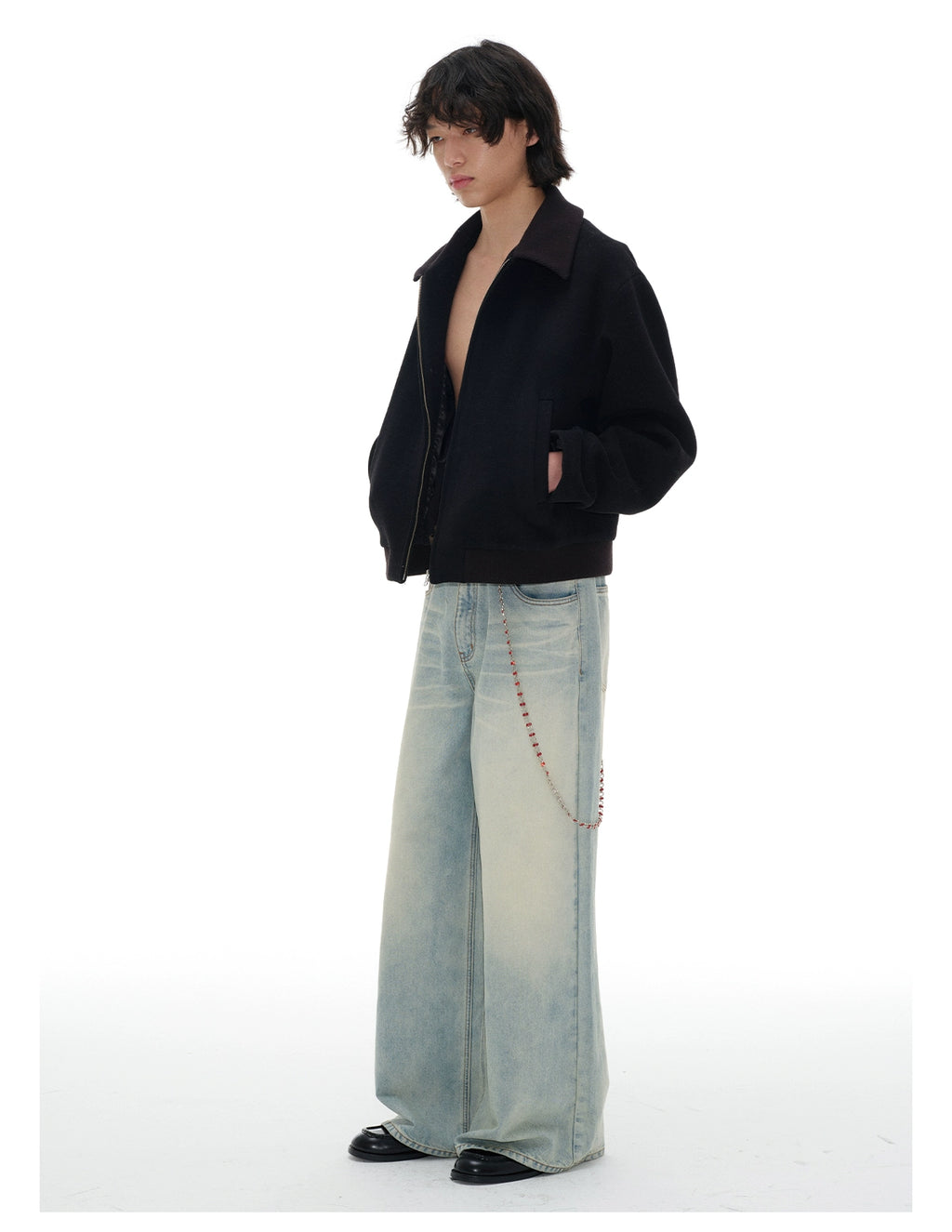 JCAESAR Straight Loose Jeans