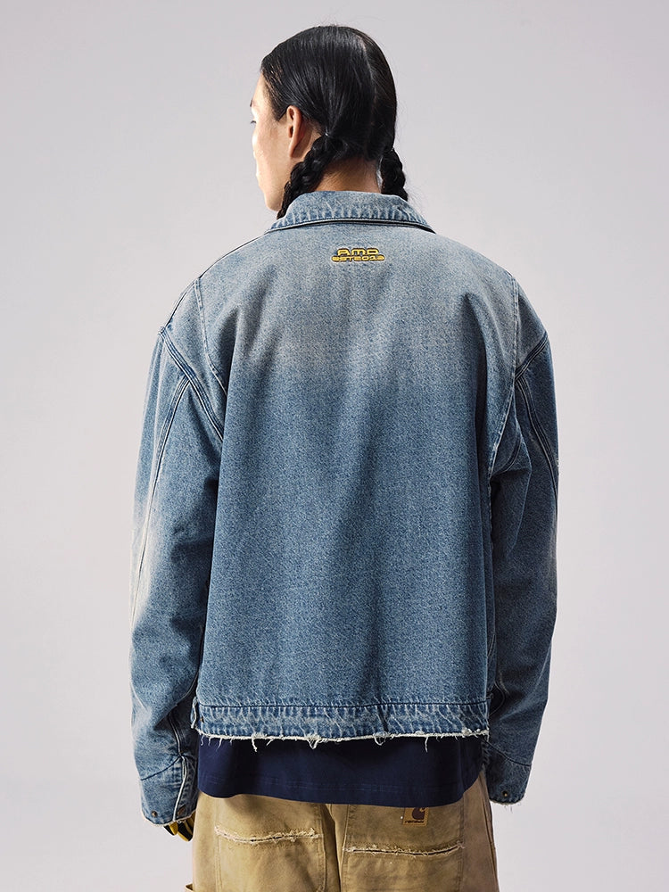 Remedy tooling Camel Denim jacket