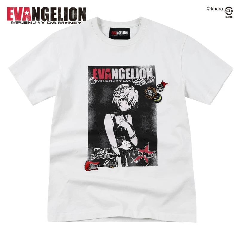 MEDM Old Casual Crew Neck Versatile Tee