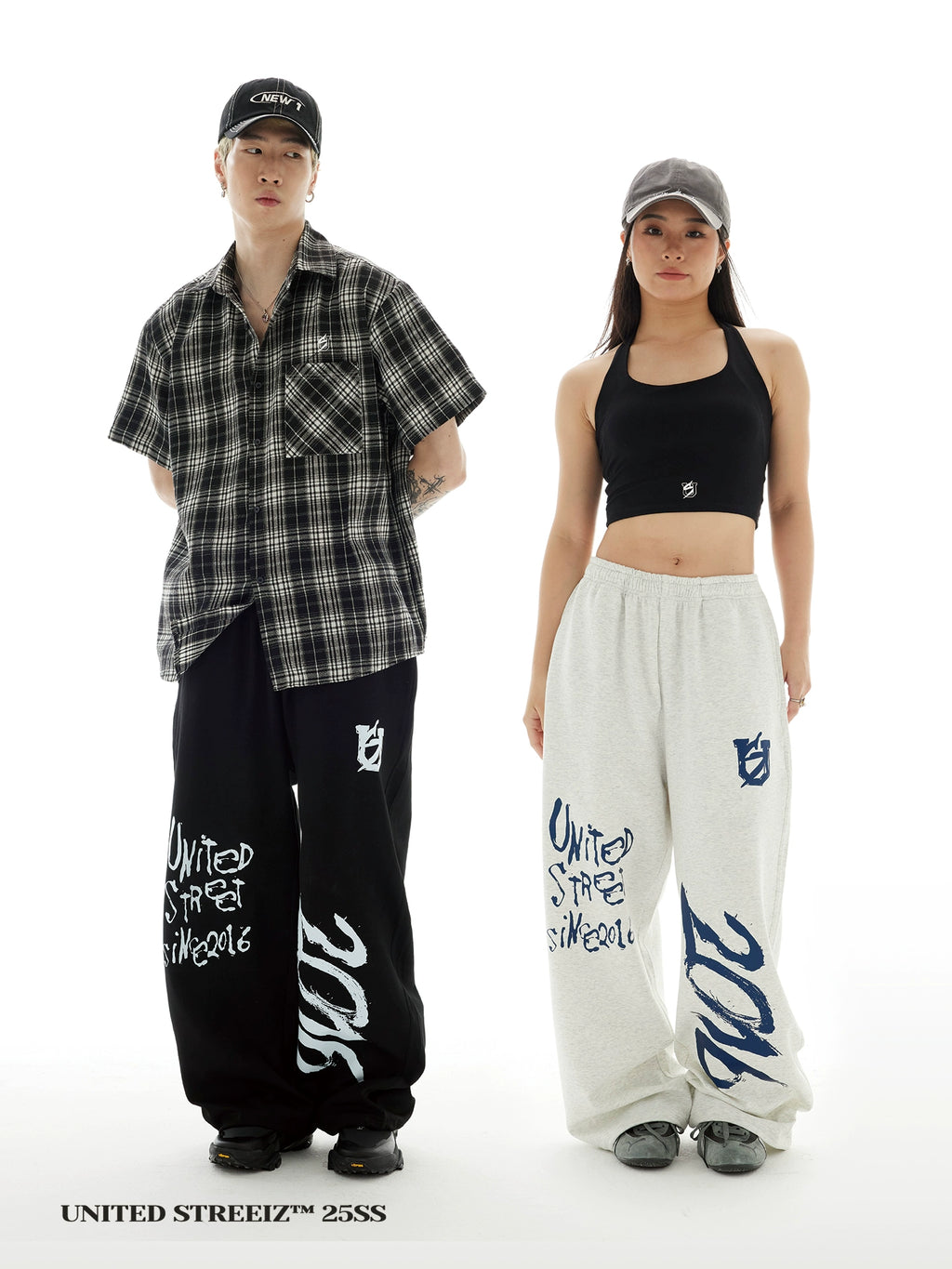 US Hand-painted Graffiti Casual Versatile Trousers