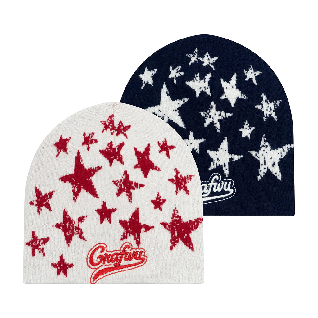 GRAF Star Vintage Versatile Wool Knitted Hat