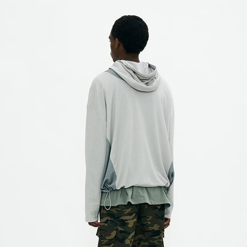 PARTIMENTO Casual Versatile Hooded Long Sleeve