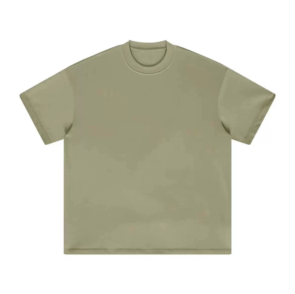 BlankMap Crew Neck Loose Casual Tee