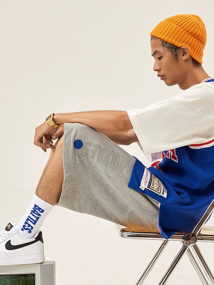 Battles Terry Embroidered Sports Shorts