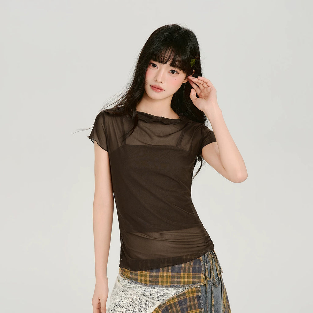 Girlyhalo Retro Hot Diamond Slim Tee