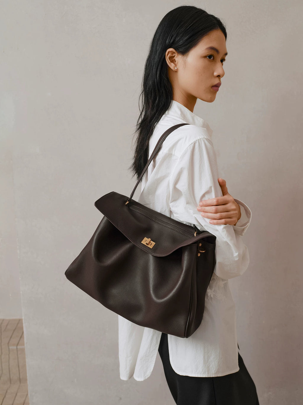 Avalea Lazy Wind Retro Shoulder Underarm Bag
