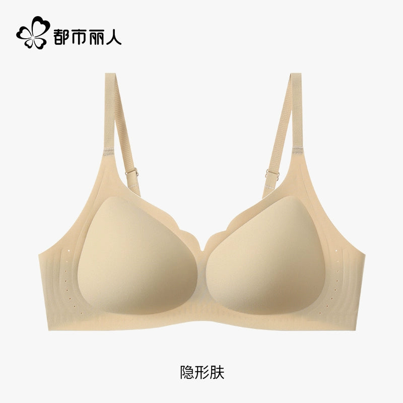 Urban Butterfly Seamless Jelly Strip Soft Support Bra Cover