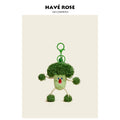 DINGROSEDAWN Scream Pull Vegetable Bag Pendant Plush Toy
