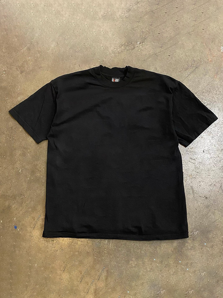 UPUPXIA Loose Casual Round Neck Tee