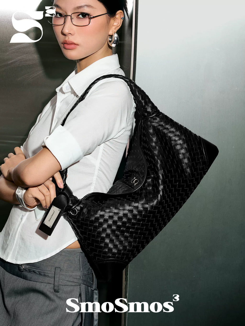 SmoSmos Woven Fashion Underarm Bag