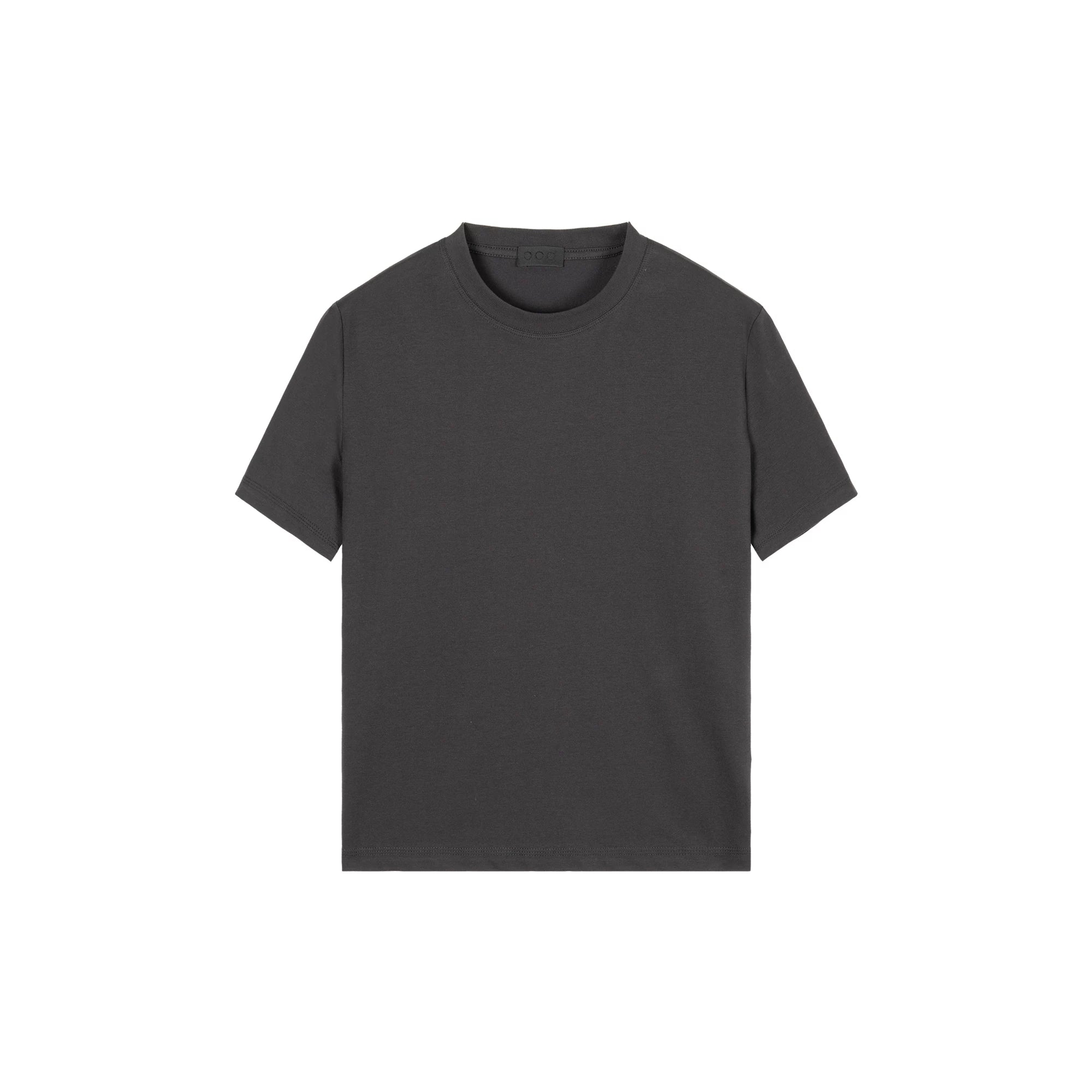 PLUS NO LOGO Simple and Versatile Front Shoulder Casual Tee