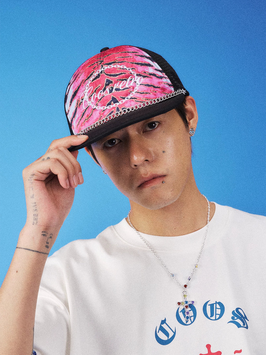 CoosRetro Hip Hop Graffiti Print Versatile Baseball Cap