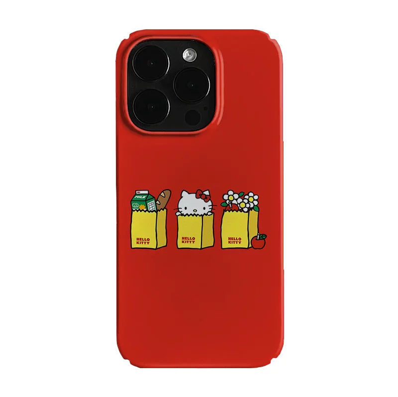Pbcase Shopping Bag Cat Niche Apple Phone Case