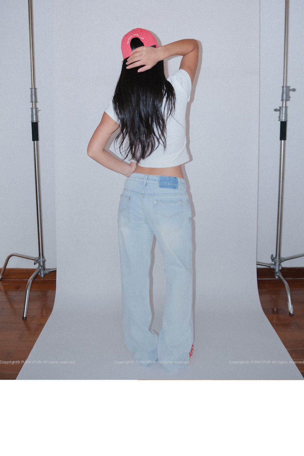 FUNKYFUN Vintage Straight Jeans