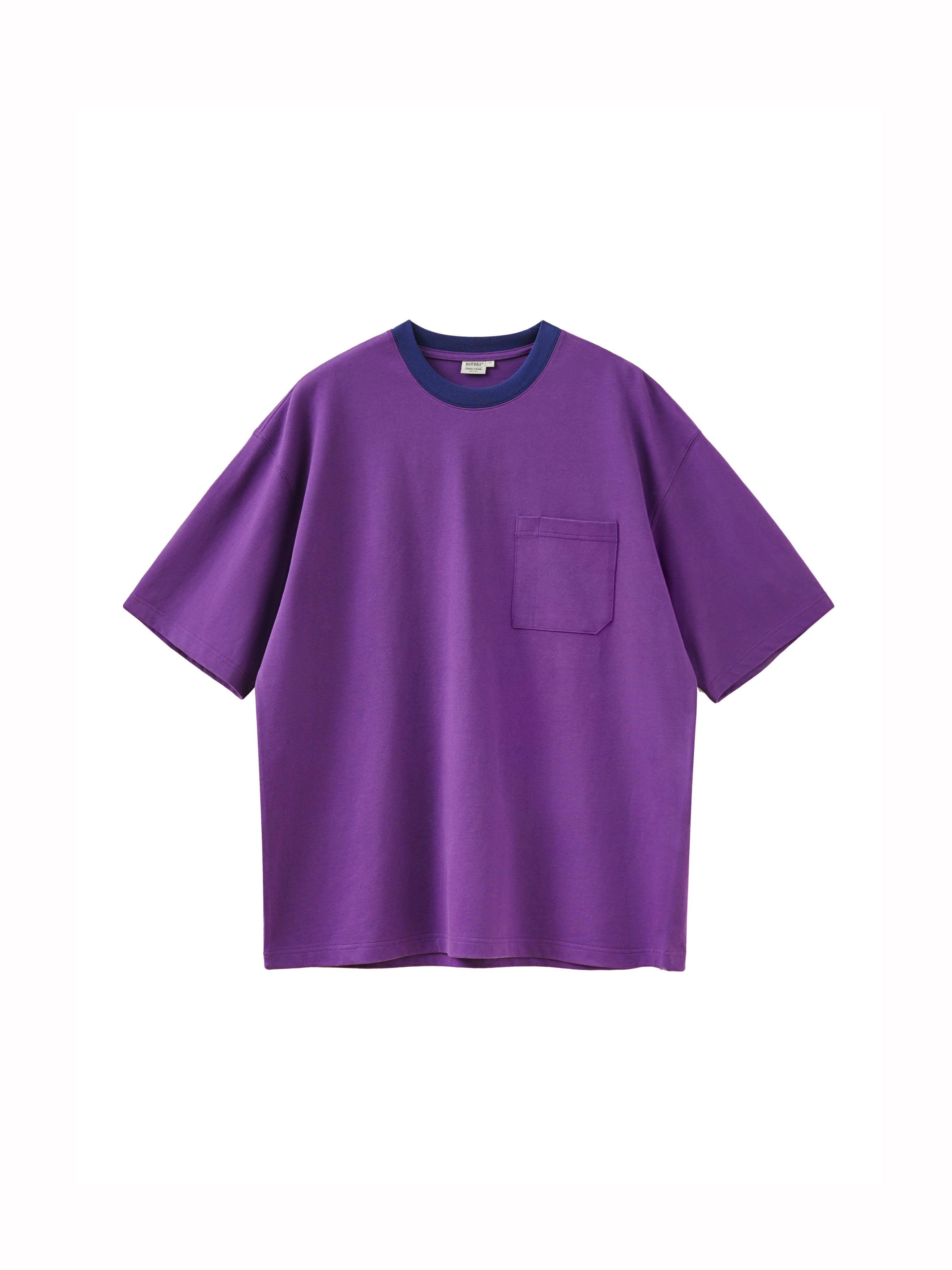BUTTBILL Cotton Double Yarn Weave Tee