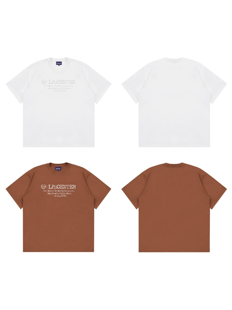 Loopsoon Badge Made Old Printed Retro Tee