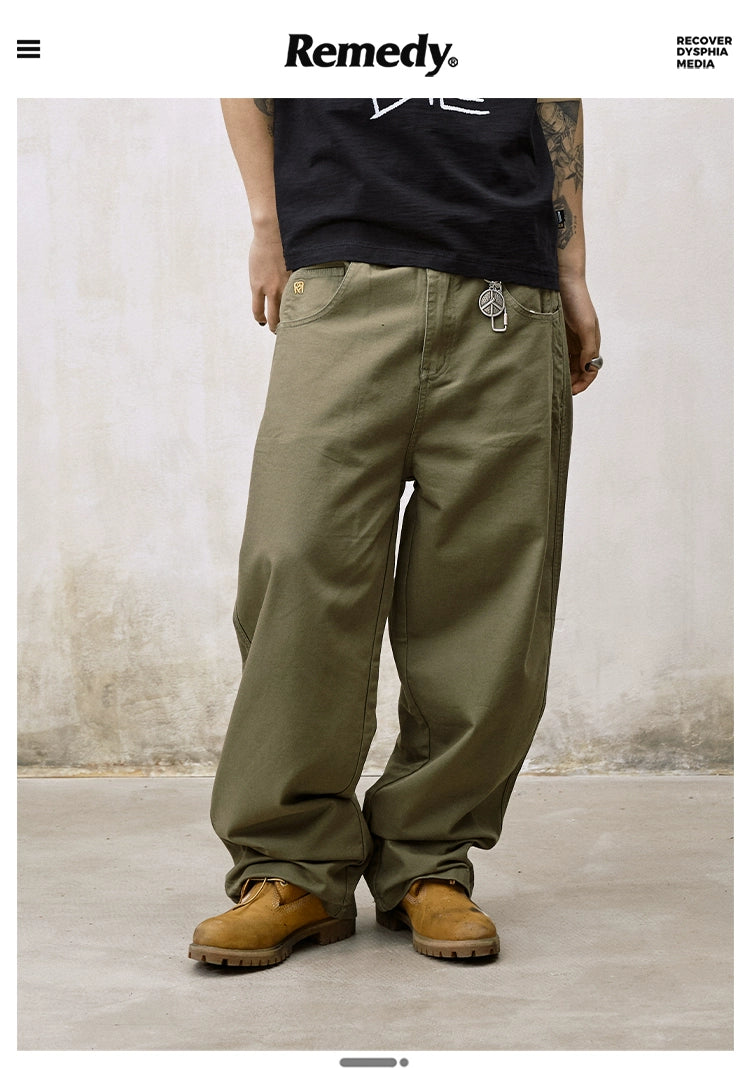 Remedy Loose Straight Tooling Trousers