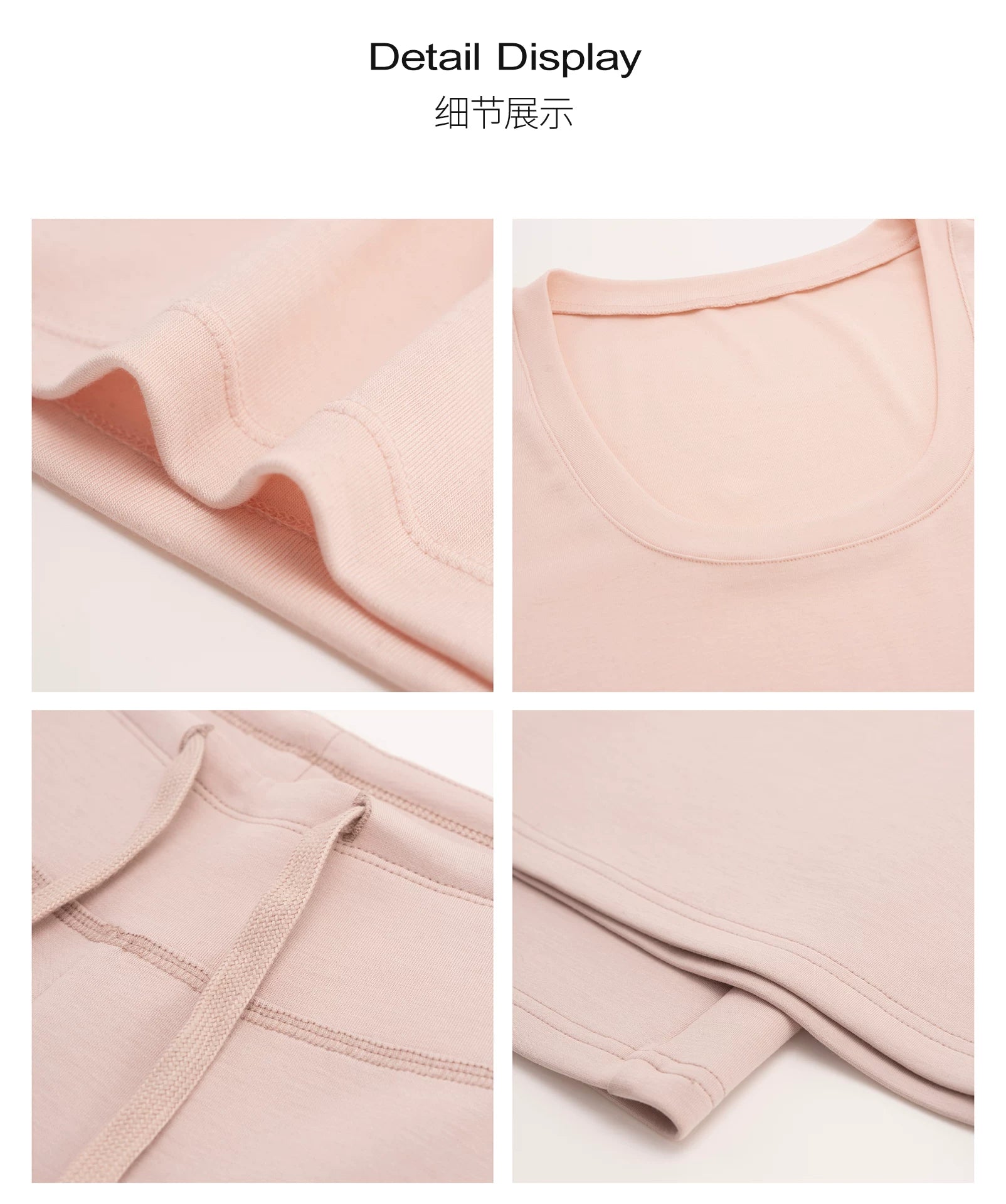 RICH IN CHEESE Versatile Knitted Tee Knitted Trousers Set
