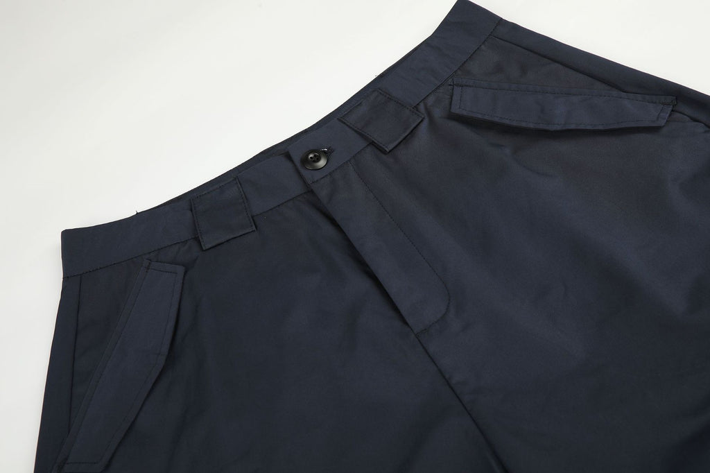 11KN Loose Laminated Large Pocket Reflective Straight Pants