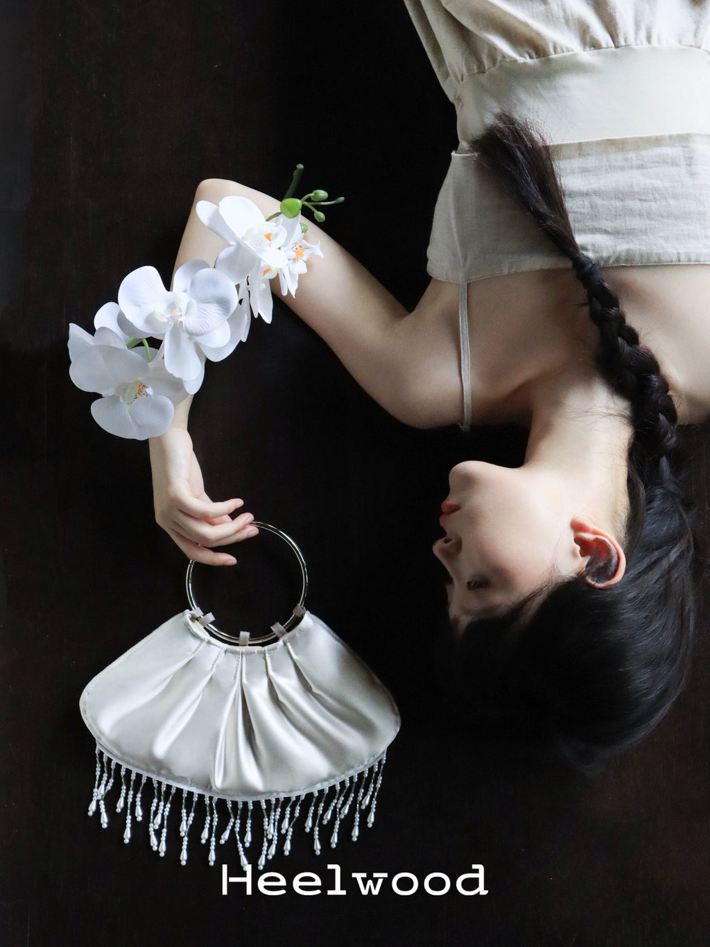 Heelwood New Chinese Tassel Portable Cloud Bag