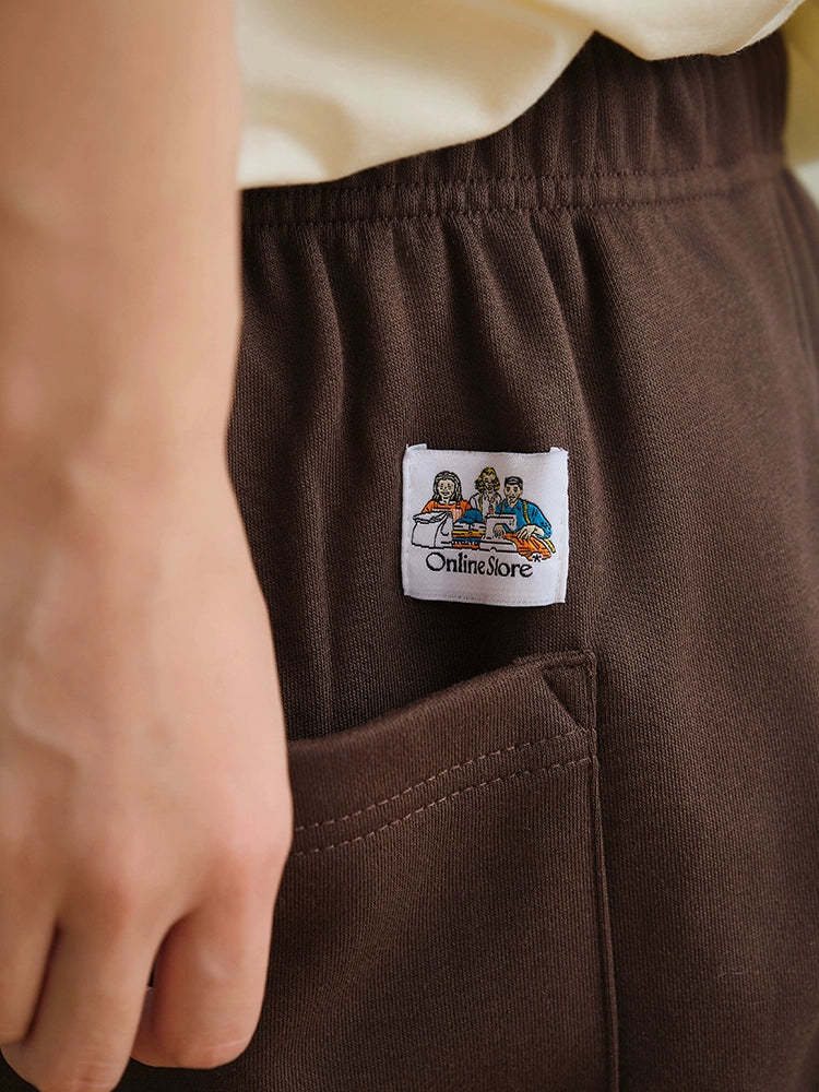 Battles Terry Sports Casual Loose Shorts