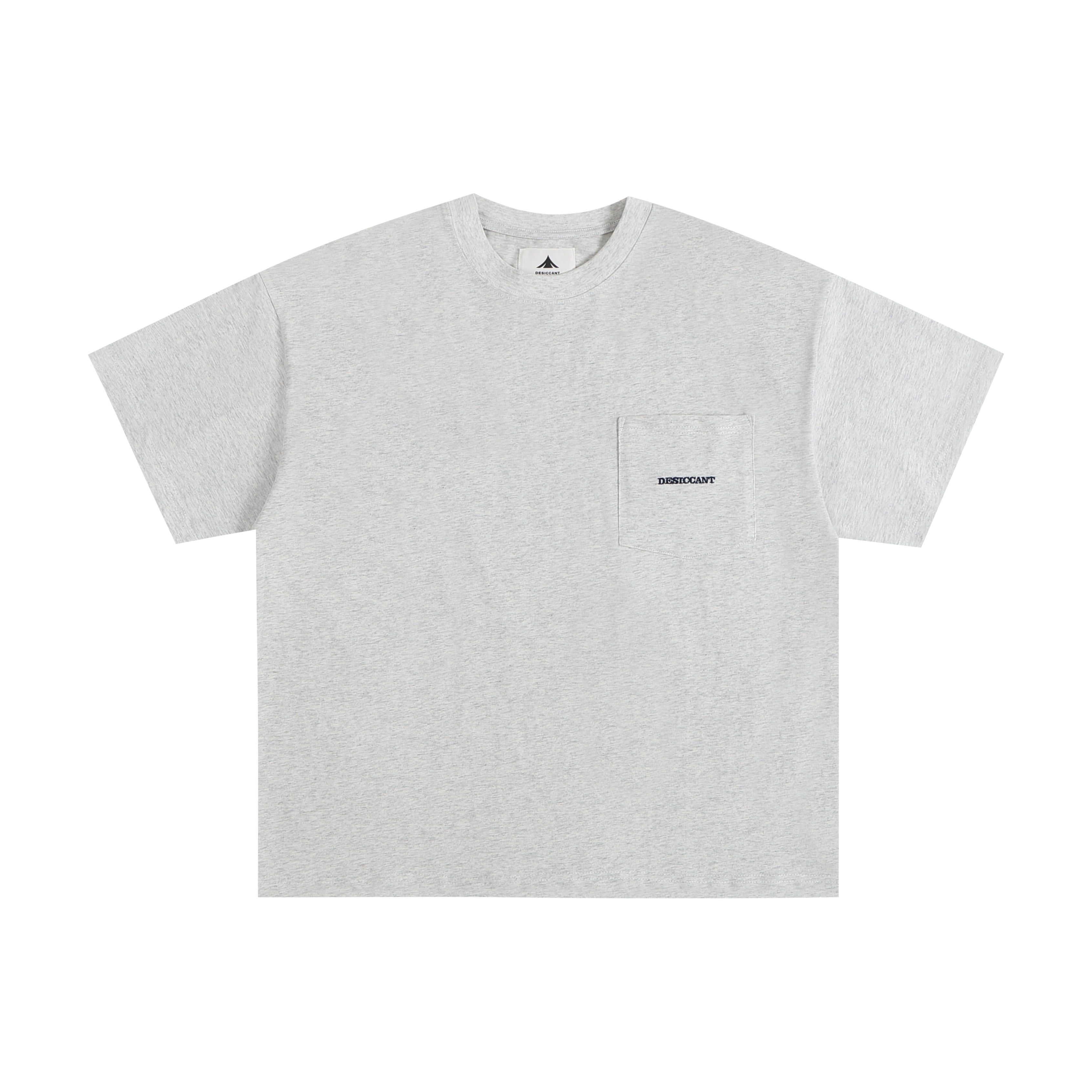 DESICCANT Embroidery LOGO Silhouette Loose Tee