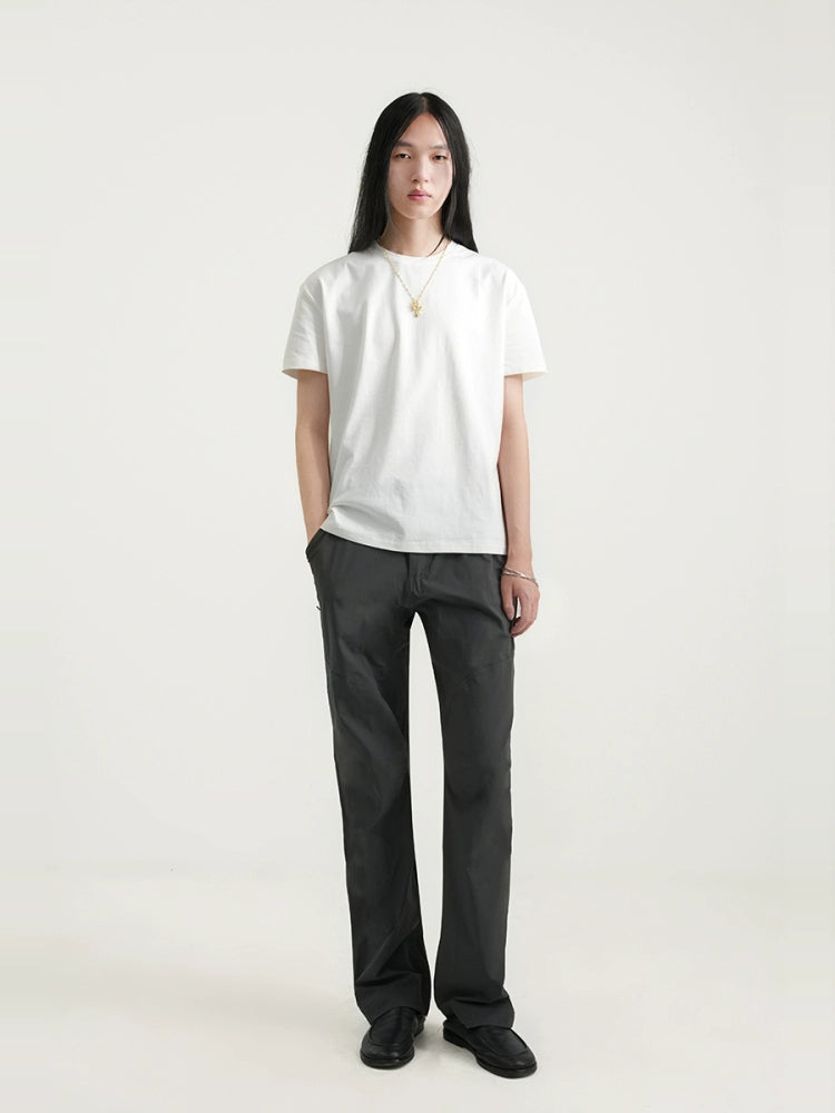 NO LOGO Splicing Quick-drying Multi-pocket Soft Shell Pants