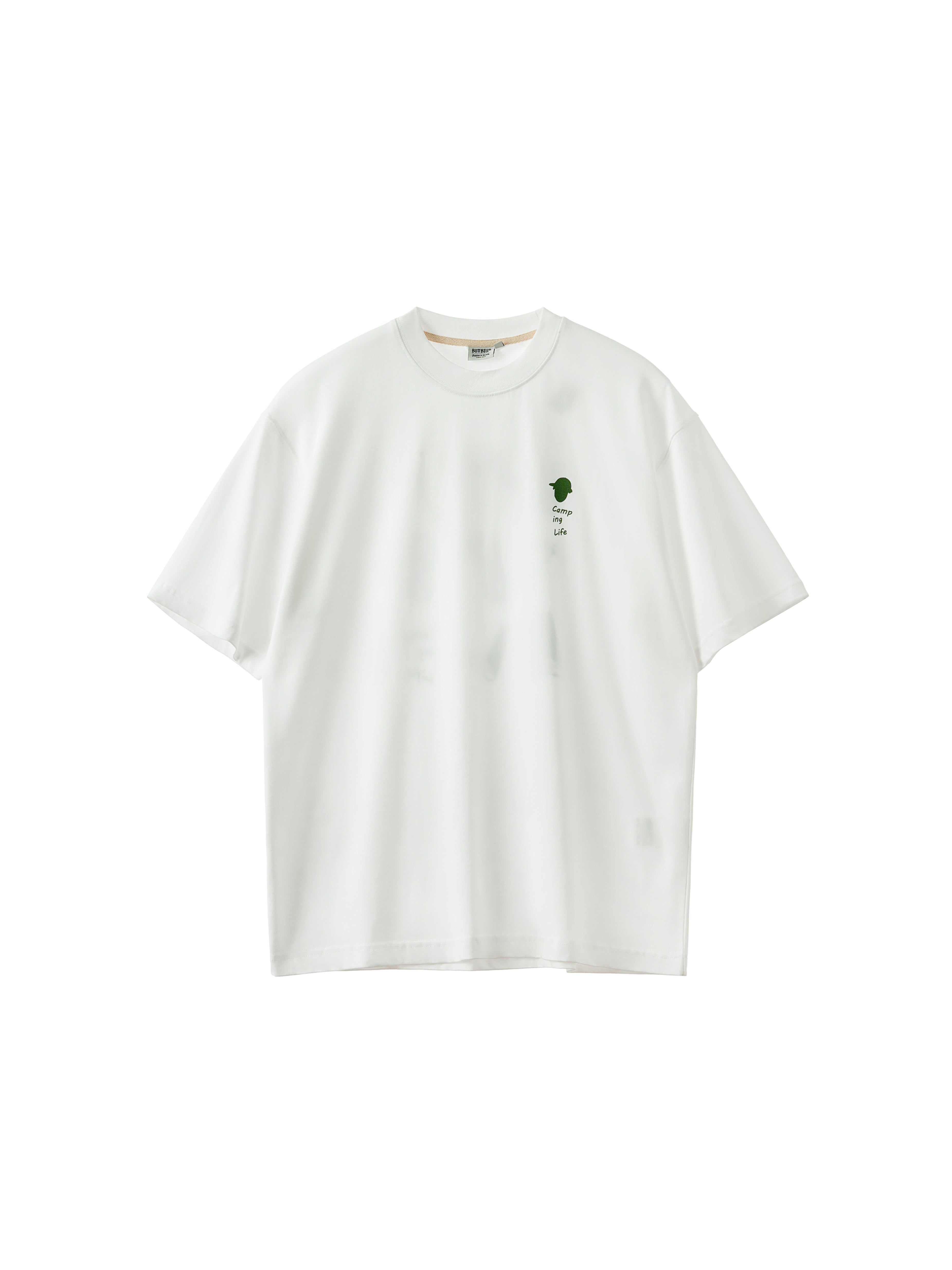 BUTTBILL Camping debris double yarn Japanese Tee
