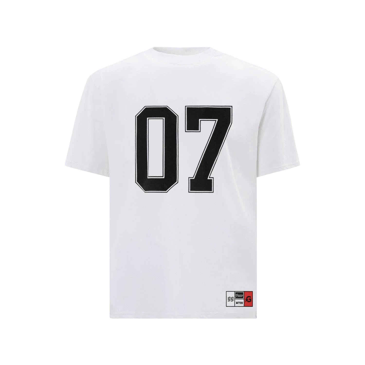 MT99 Letter Print Casual Tee
