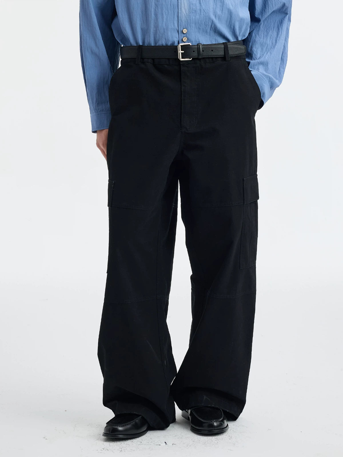 BUTTBILL Vintage Tooling Straight Casual Pants