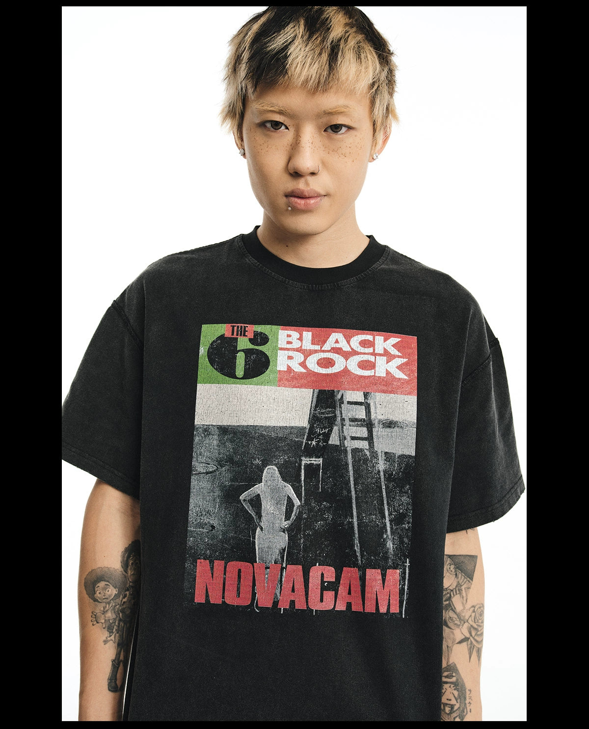 NOVACAM American vintage street ROCK Tee