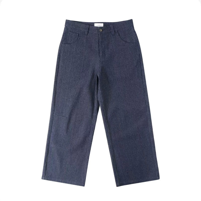 TWOMOONS Minimalist Striped Jeans