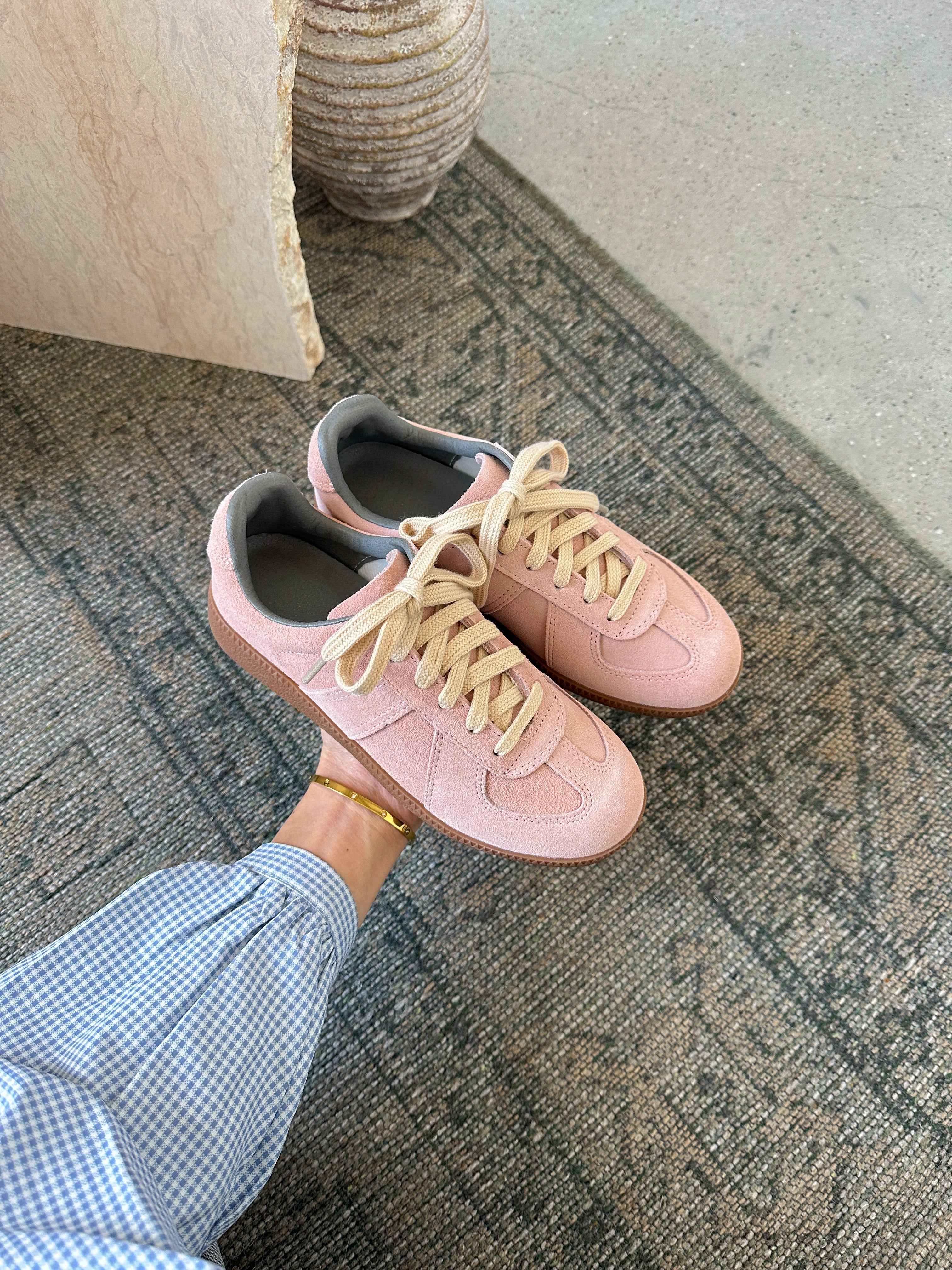 Lidaren Produced Vintage Inner Heightening Sneakers