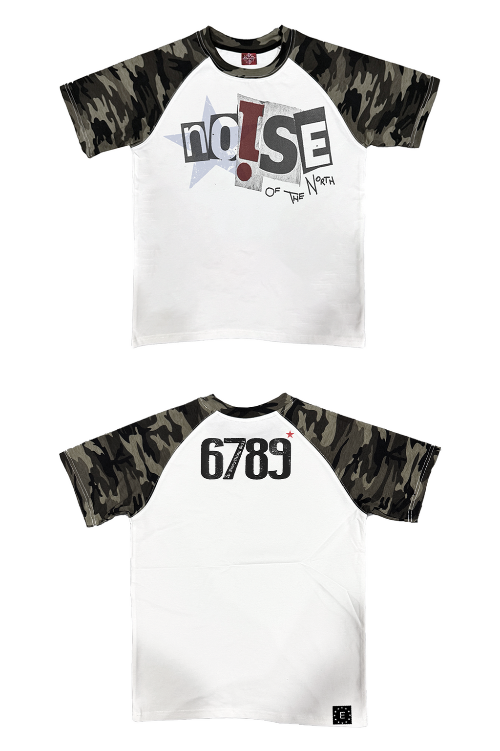 DETW Light Sub-camouflage Splicing Shoulder Tee