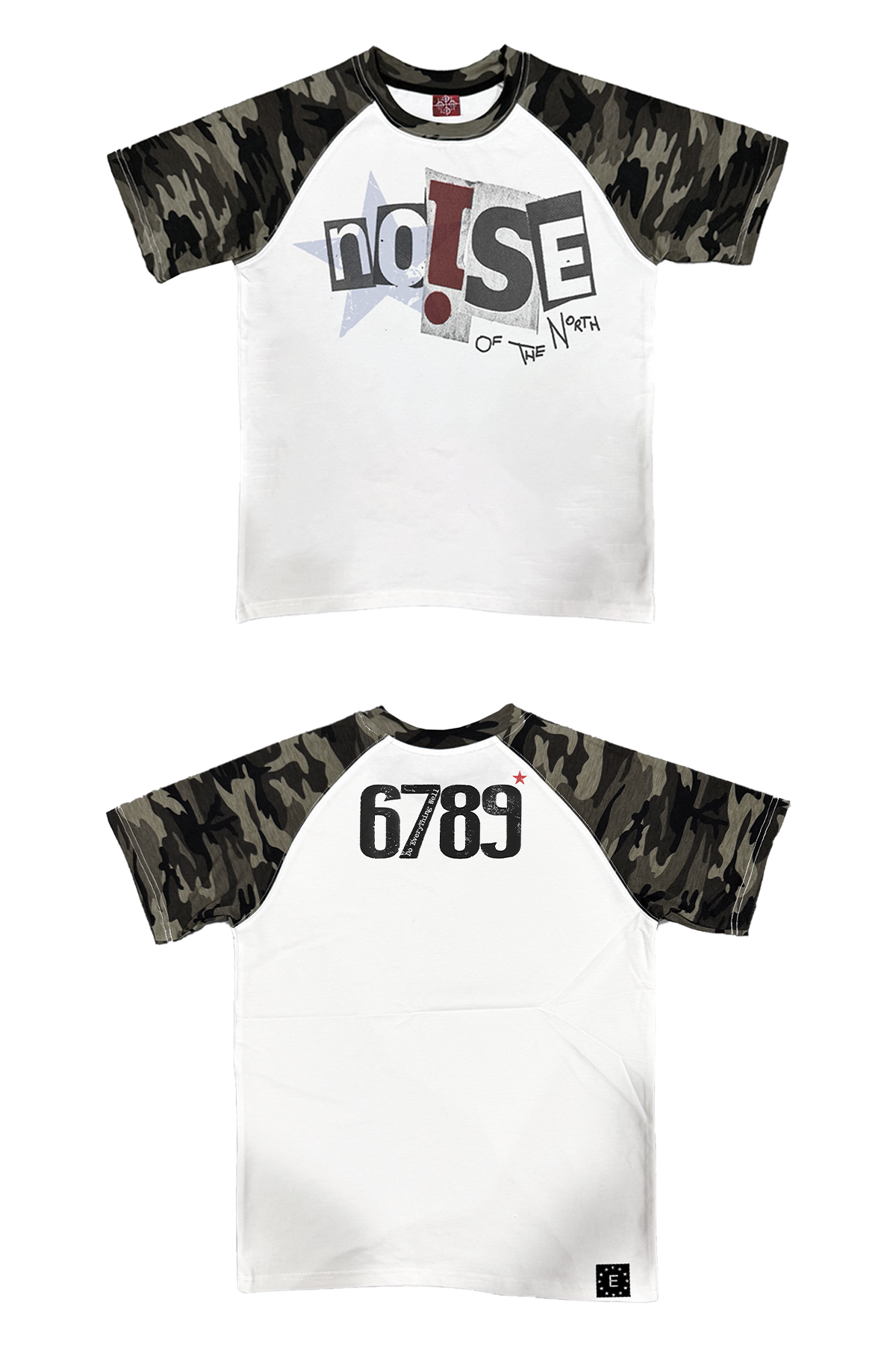 DETW Light Sub-camouflage Splicing Shoulder Tee