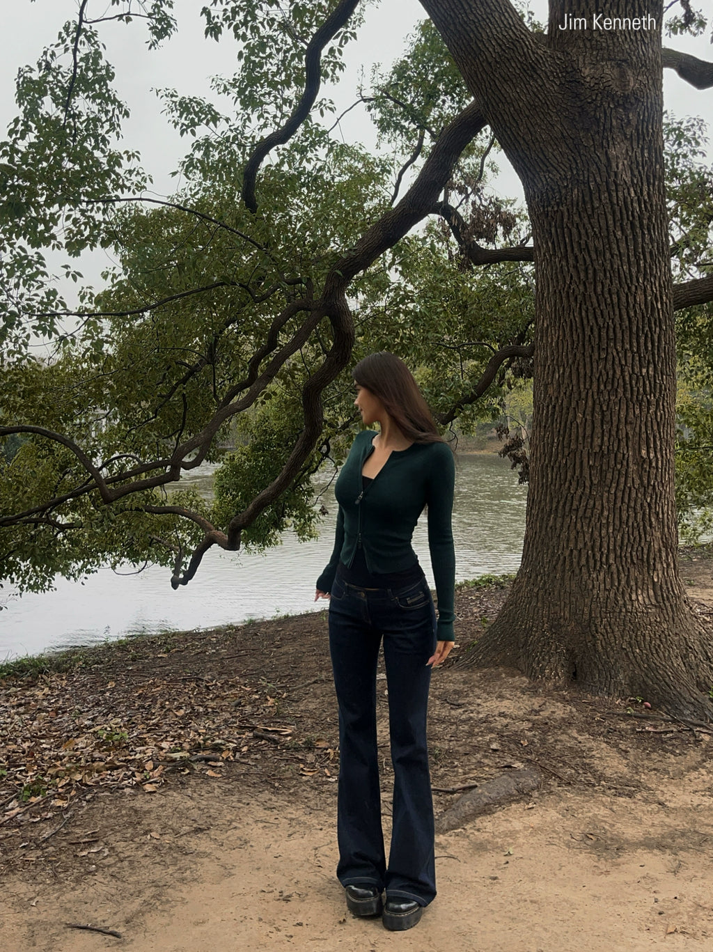 Jim Kennet Low-rise Straight-leg Jeans