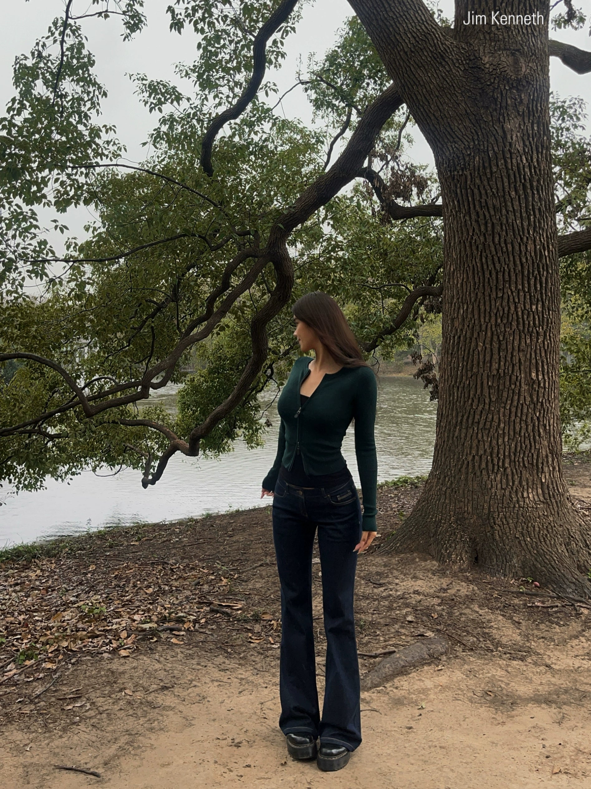 Jim Kennet Low-rise Straight-leg Jeans