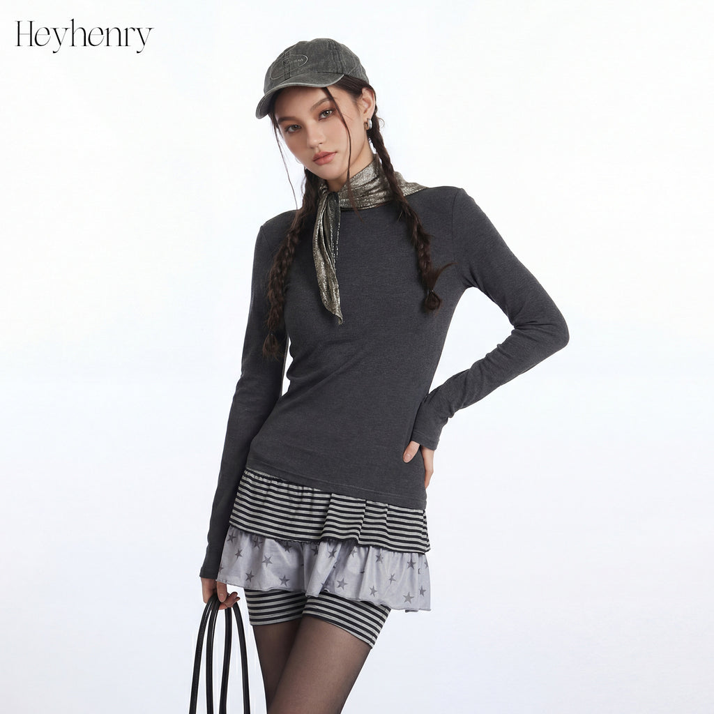 HeyHenry Slim and Skinny Casual Long Sleeves