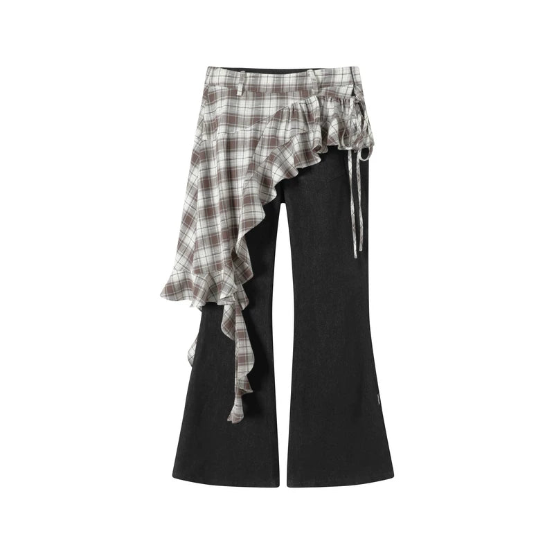 TGNS Checked Fart Curtain Jeans