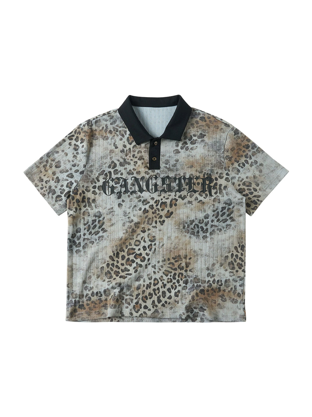 SAXGENWON Digital Print Front Shoulder Tee
