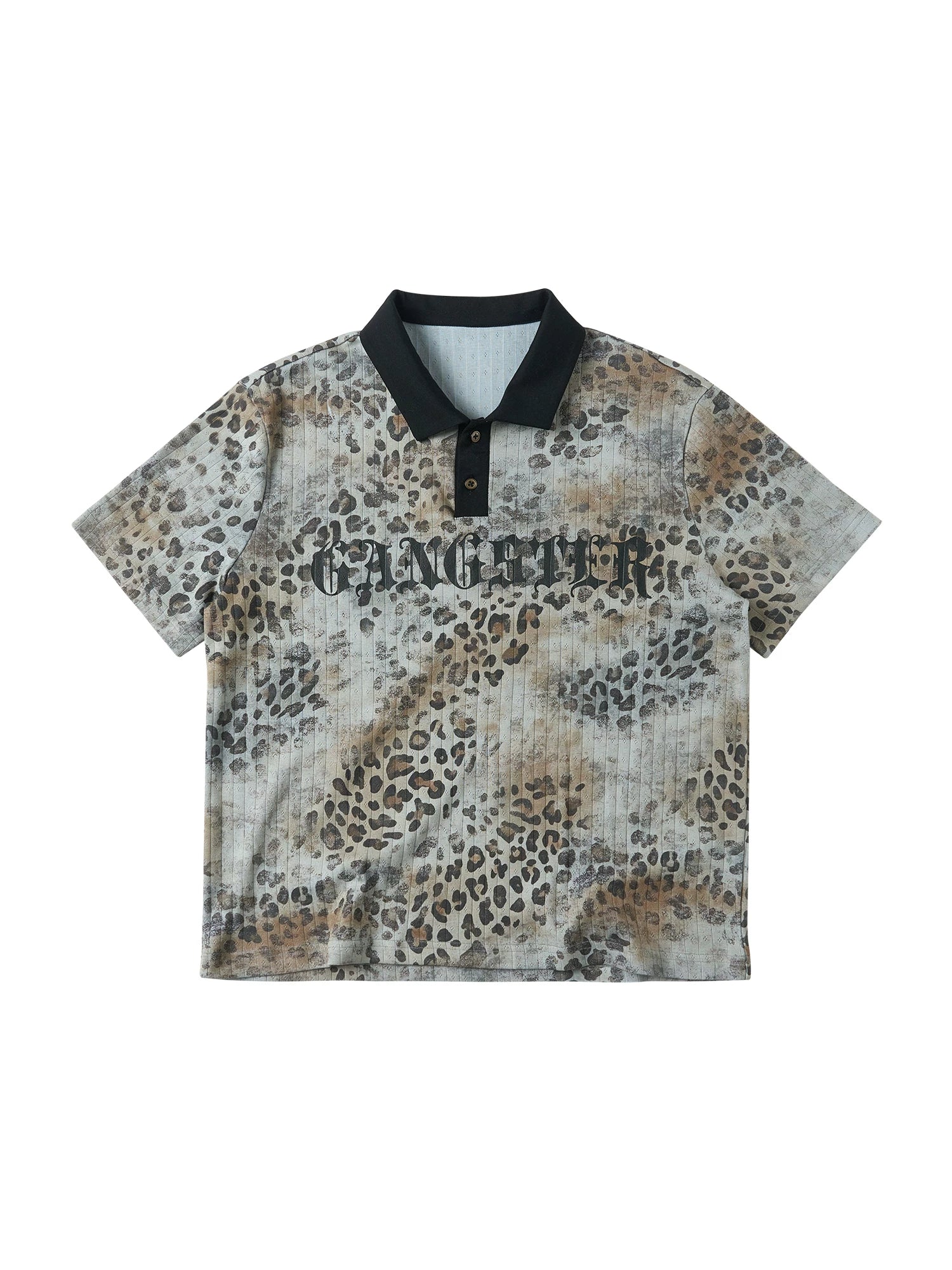SAXGENWON Digital Print Front Shoulder Tee