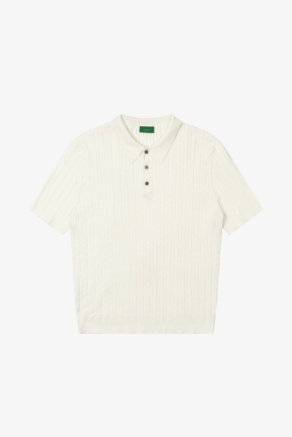 NO LOGO Retro Loose Loose Lazy Lapel Tee