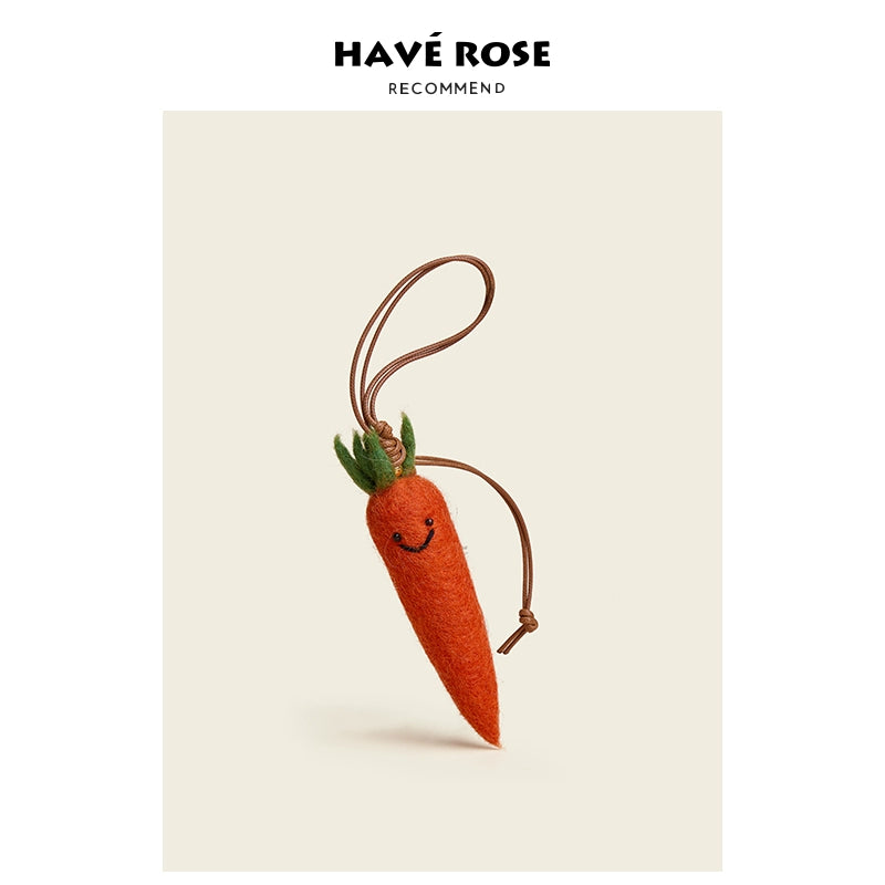 HAVEROSE Wool Felt Cute Doll