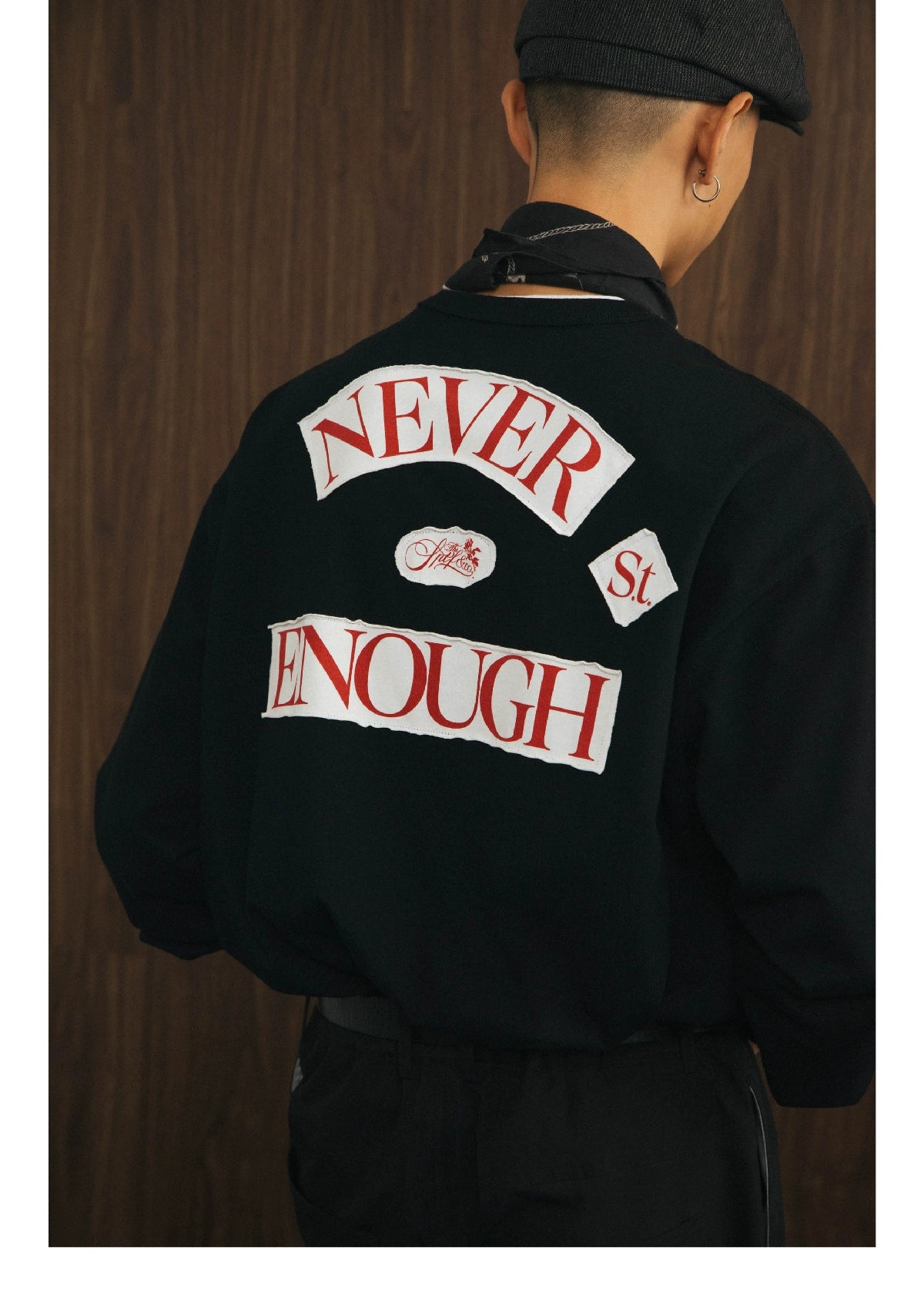 SUPERTOFU Vintage Threaded Cuffs Long Sleeves